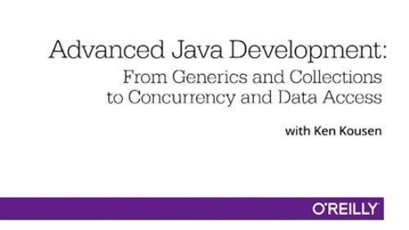 Ken Kousen - Advanced Java Development Training Download For Free