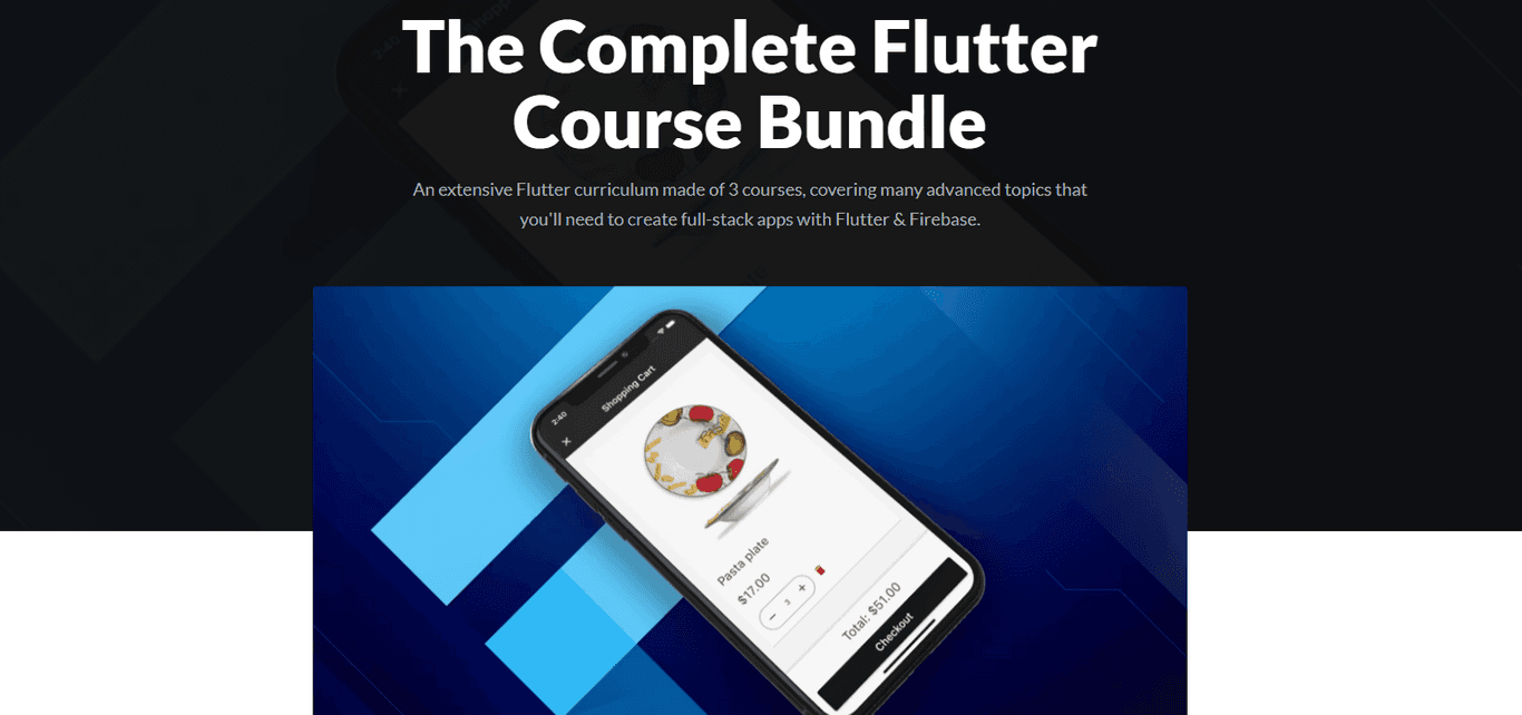 Code with Andrea - The Complete Flutter Course Bundle with Animations